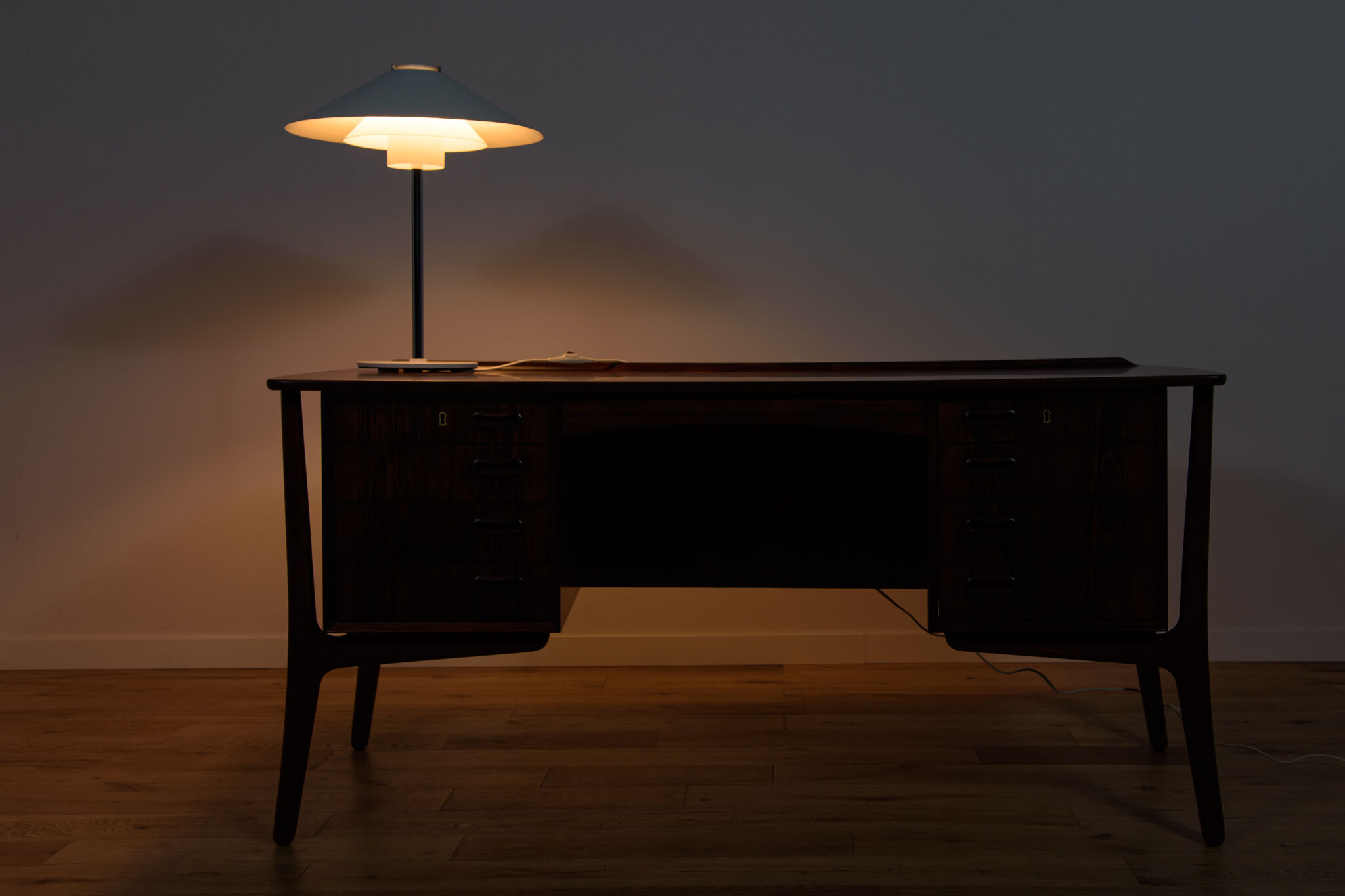 Mid Century  Desk Lamp by Christian Hvidt for Nordisk Solar, 1970s