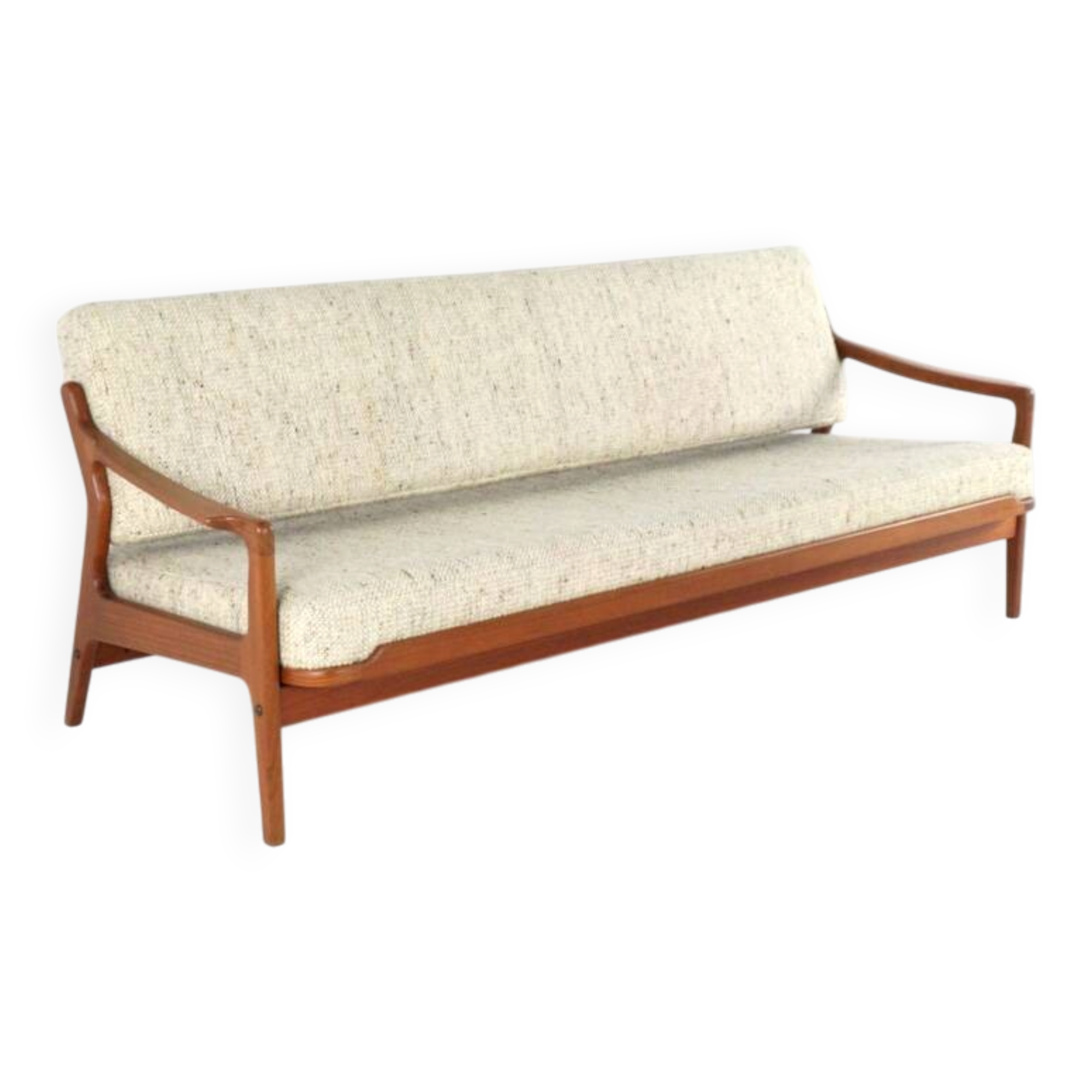 Arne Wahl Iversen pour lit de jour / canapé-lit Komfort - design danois en teck