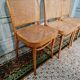 Vintage trio de chaises Joseph Hoffman FMG thonet