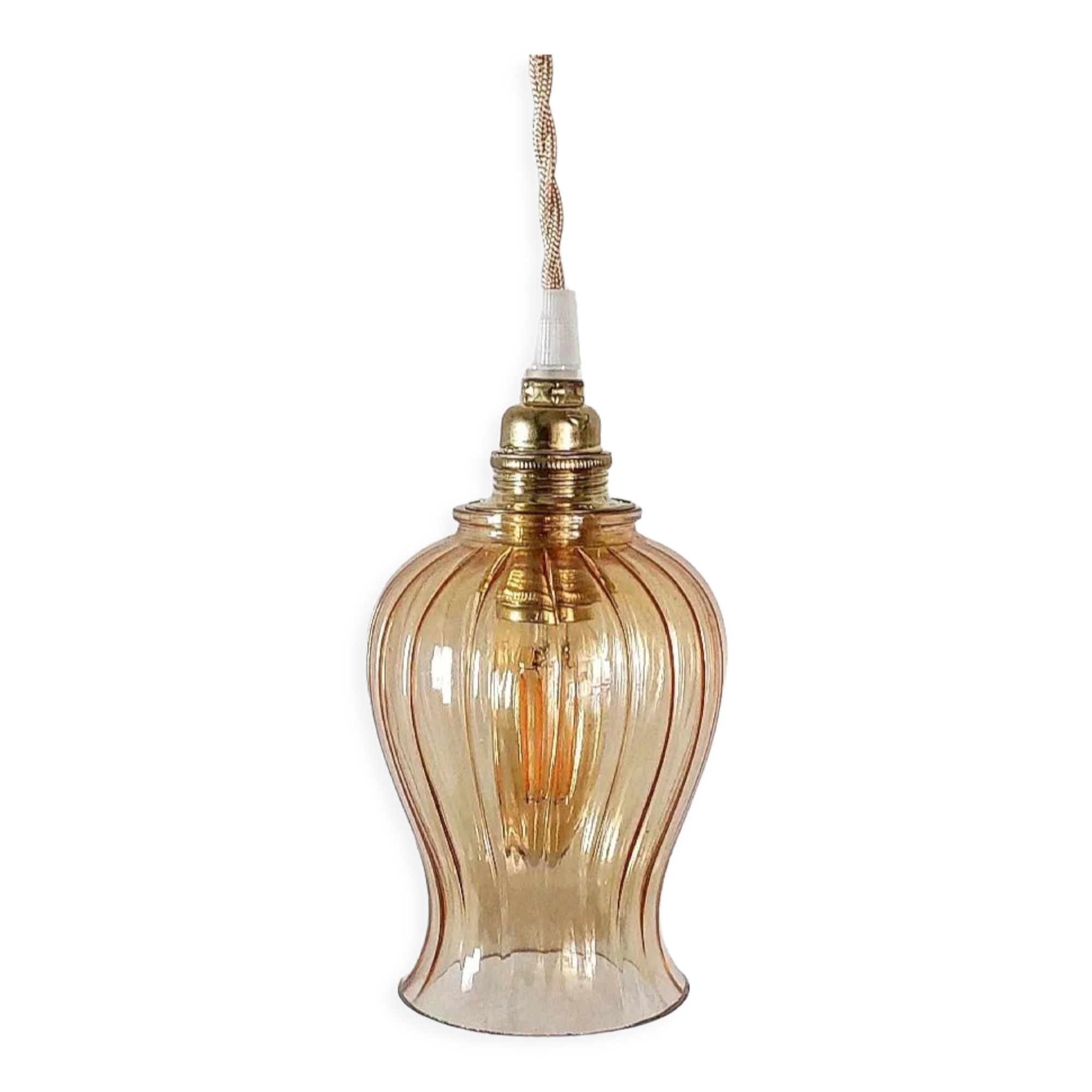 Amber vintage walkway