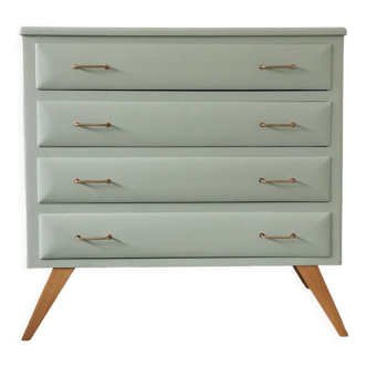 Vintage chest of drawers compass feet