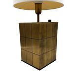 Hollywood regency brass table lamp base, Romeo Rega Italy, 1970s