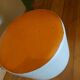 2 vintage skai beanbags, 70's
