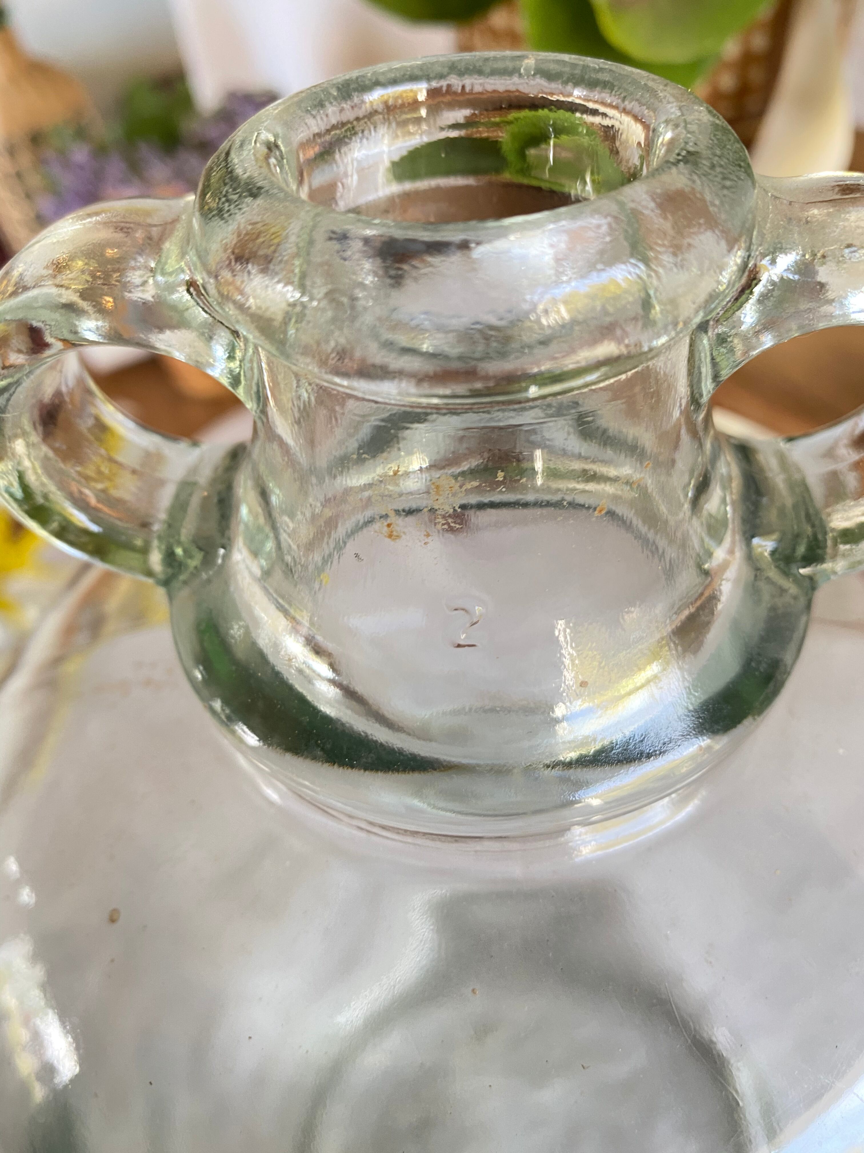 Vintage double-handled canister