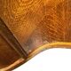 Vintage Art Deco style sideboard/cabinet/storage unit with rounded shapes