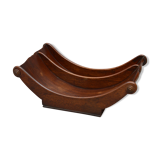 George III mahogany cheese coaster