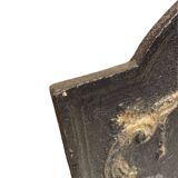 Cast iron fireplace plate