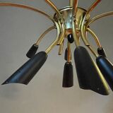 Lustre Sputnik en laiton