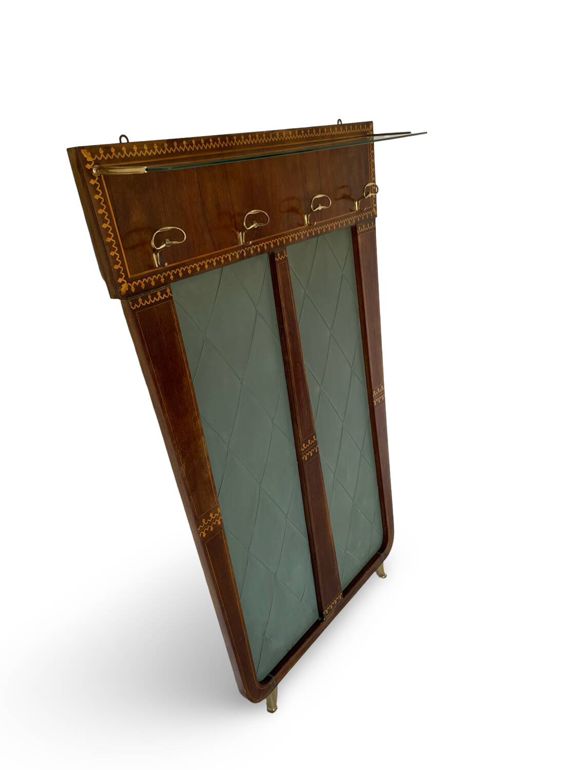 Porte-manteau mural italien des années 60