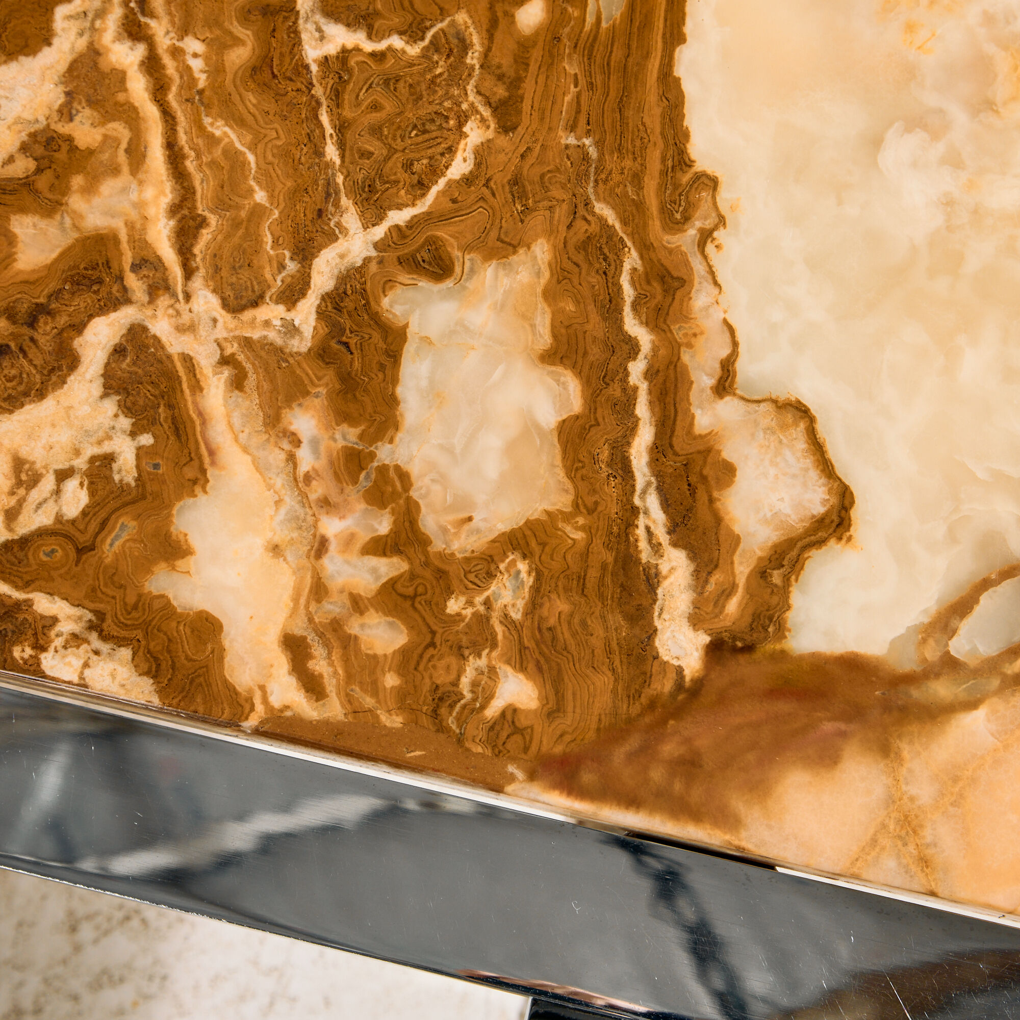 Marble coffee table