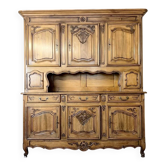Very important Louis XV style buffet in cherry wood.