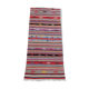 Handmade multicolored kilim rug 180x80cm