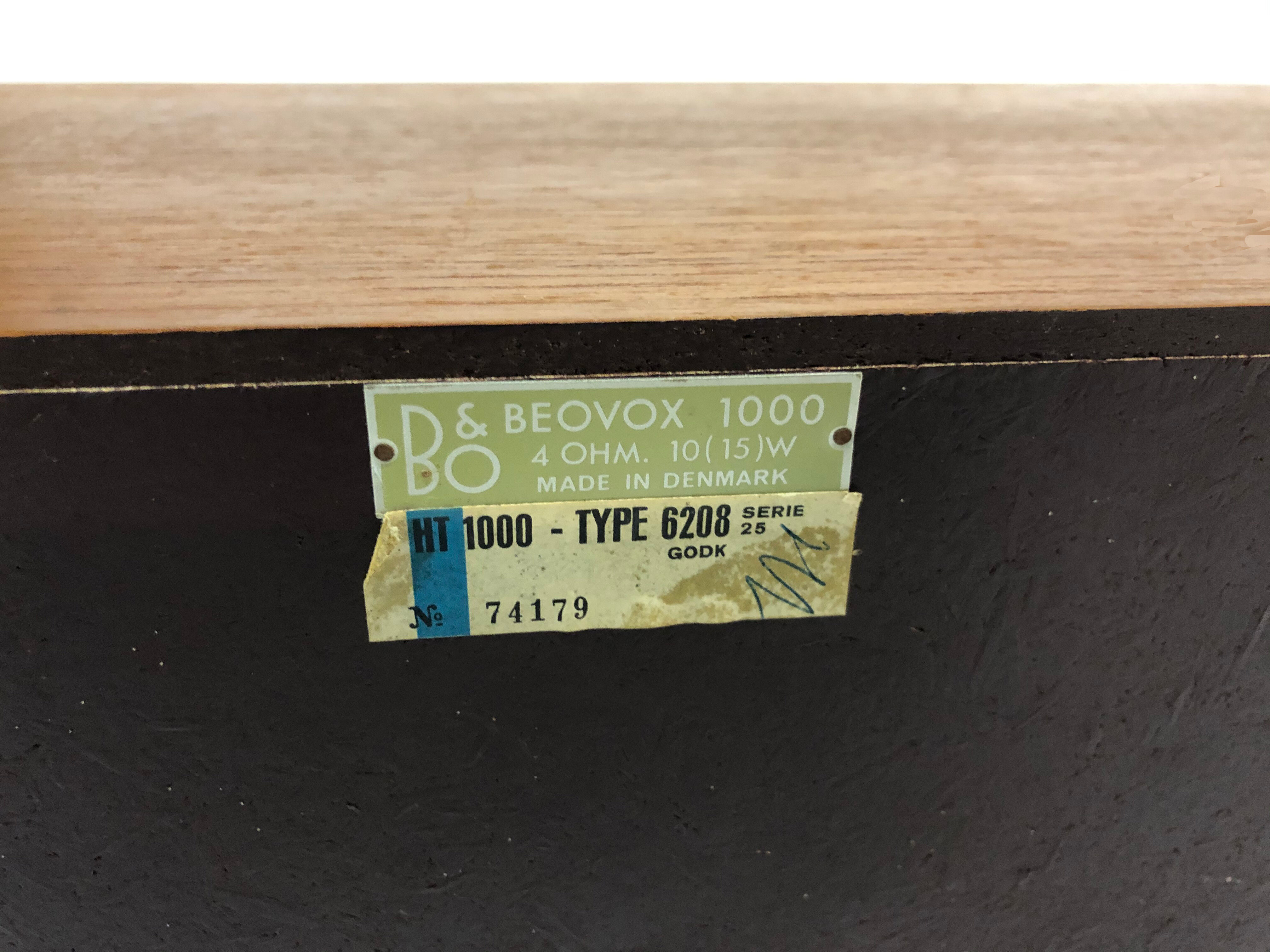 Vintage Danish speakers Bang&Olufsen
