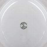 1960s vase in limoges porcelain. handmade. made in france