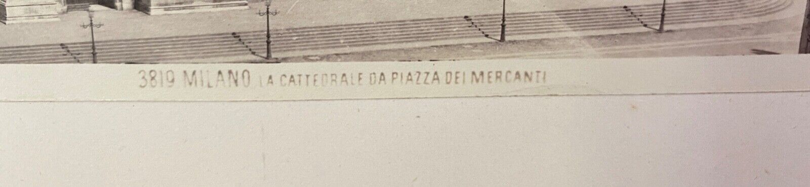 Photo Cathedral 3819 Milano Cattedrale da Piazza dei Mercanti Albumine