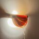 Translandia wall lamp in pine, Denmark, 1960-70