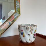 Cache pot floral earthenware