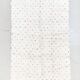 Berber carpet beni ouarain ecru with multicolored polka dots 255x146m