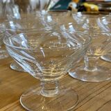 Crystal service of 44 glasses and 2 pitchers from the 1930s