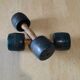 Vintage dumbbells 2.5 kg
