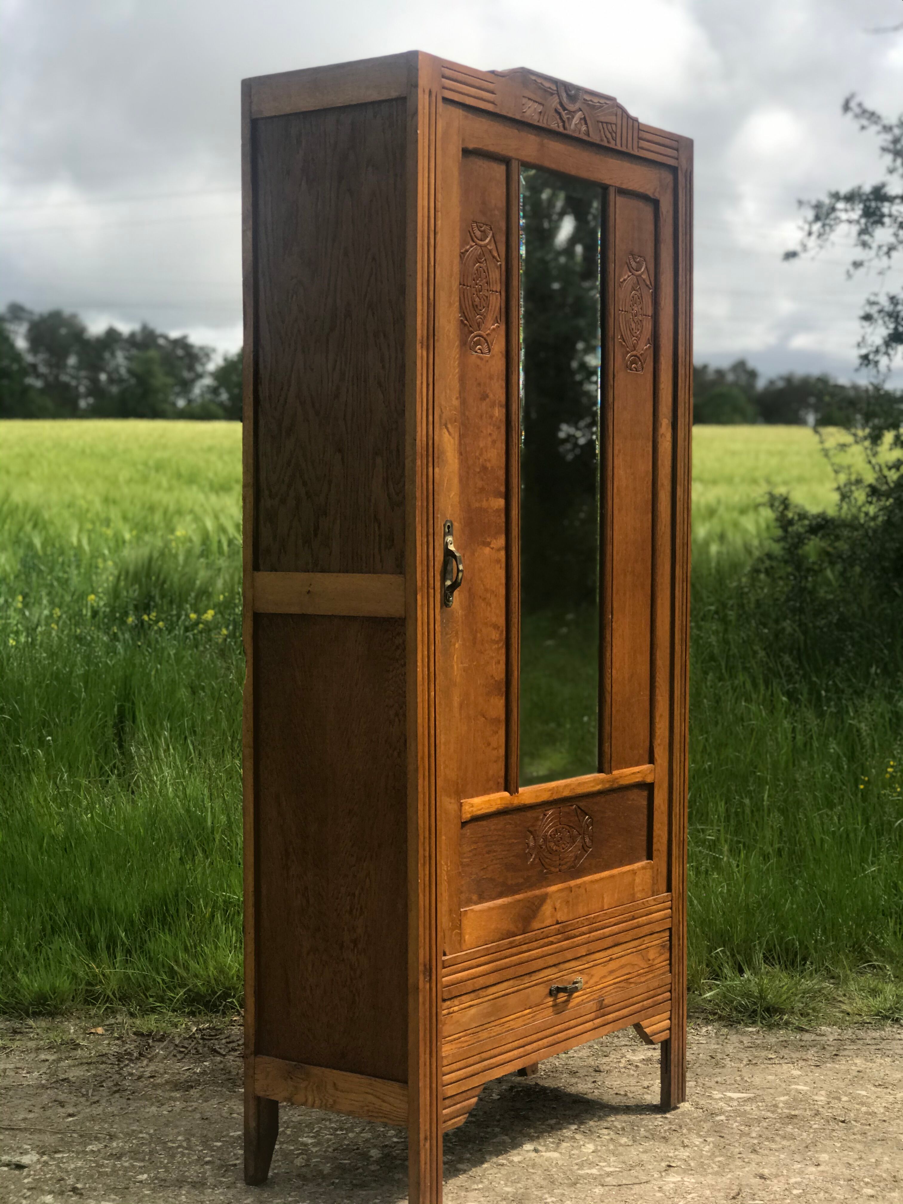 Parisian art deco wardrobe