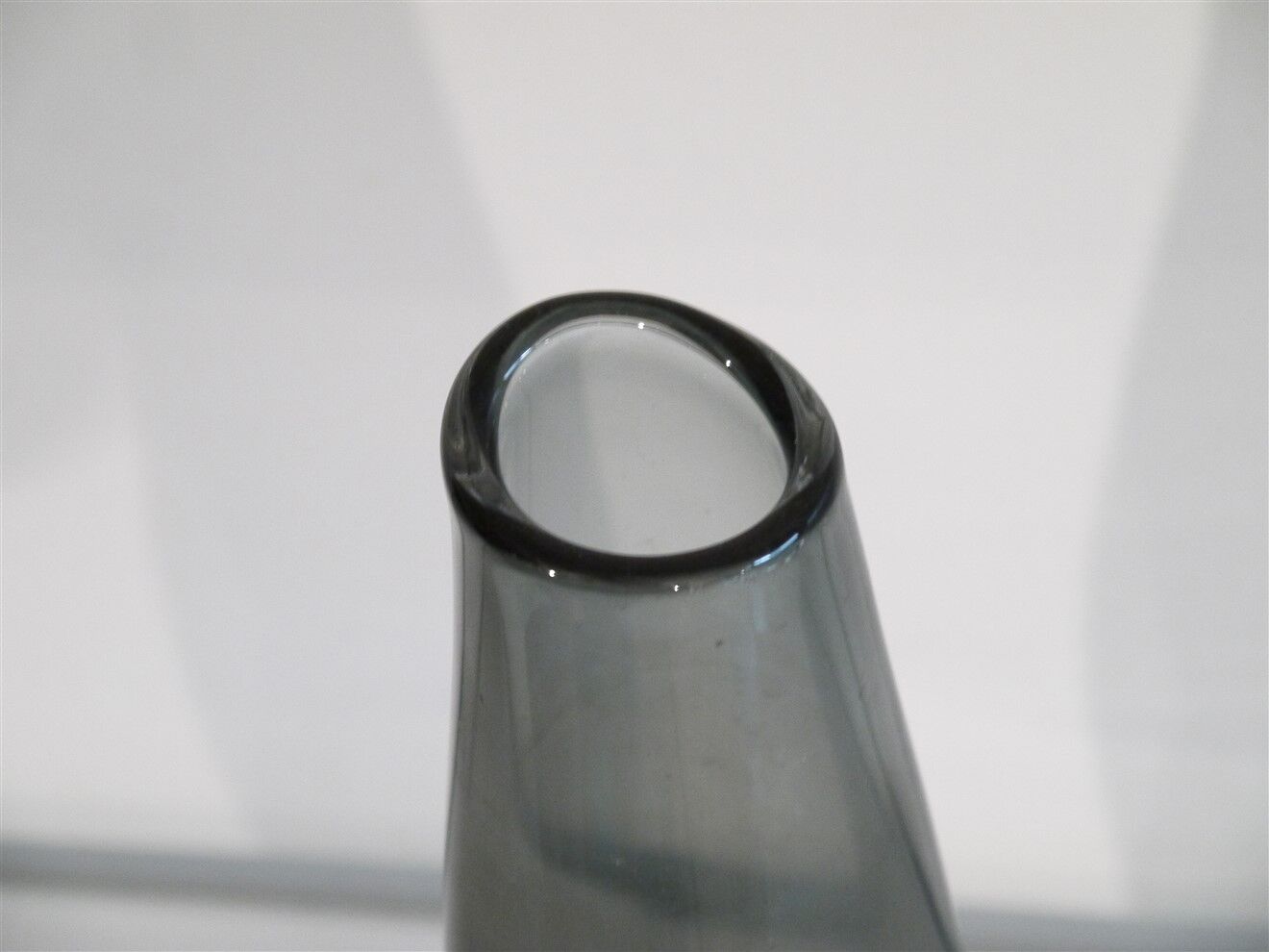 Glass vase by Sven Palmkvist for Orrefors