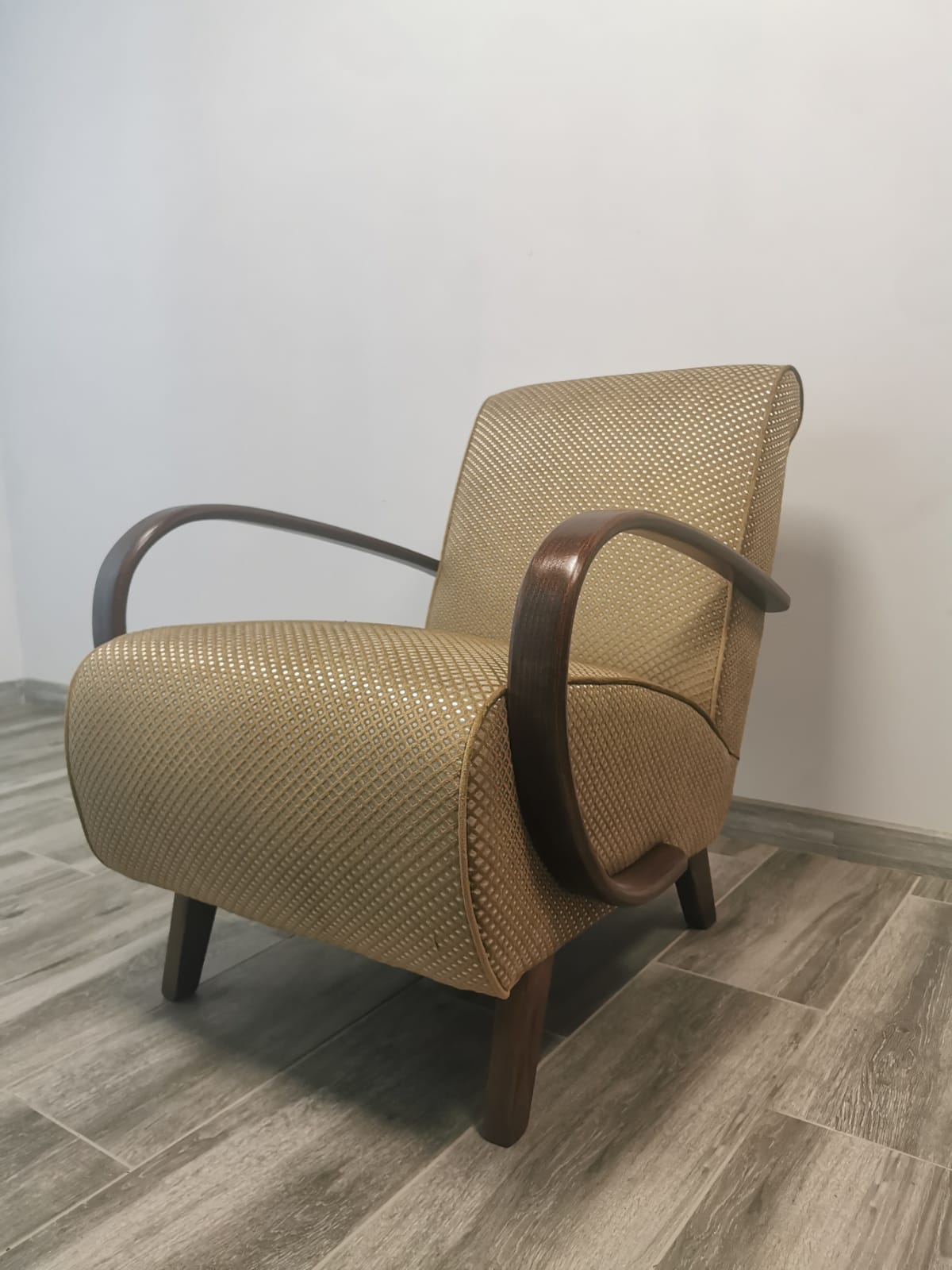 Armchair by Jindrich Halabala, 1940s