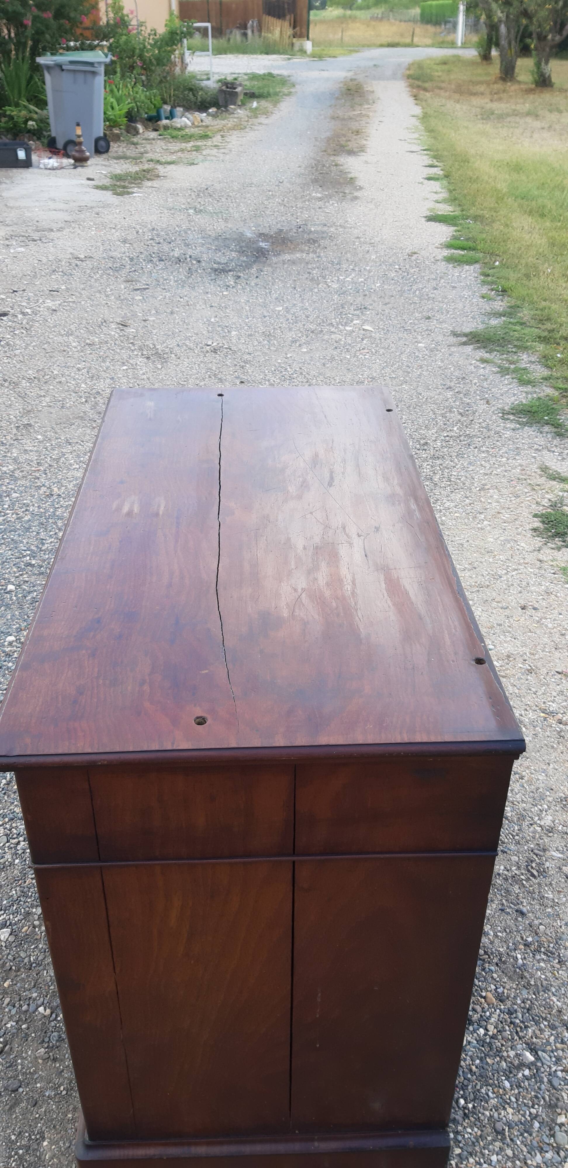 Parisian walnut buffet