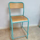 Vintage laboratory stool from the 1980s.