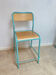 Vintage laboratory stool from the 1980s.