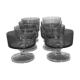 Set of eight glasses