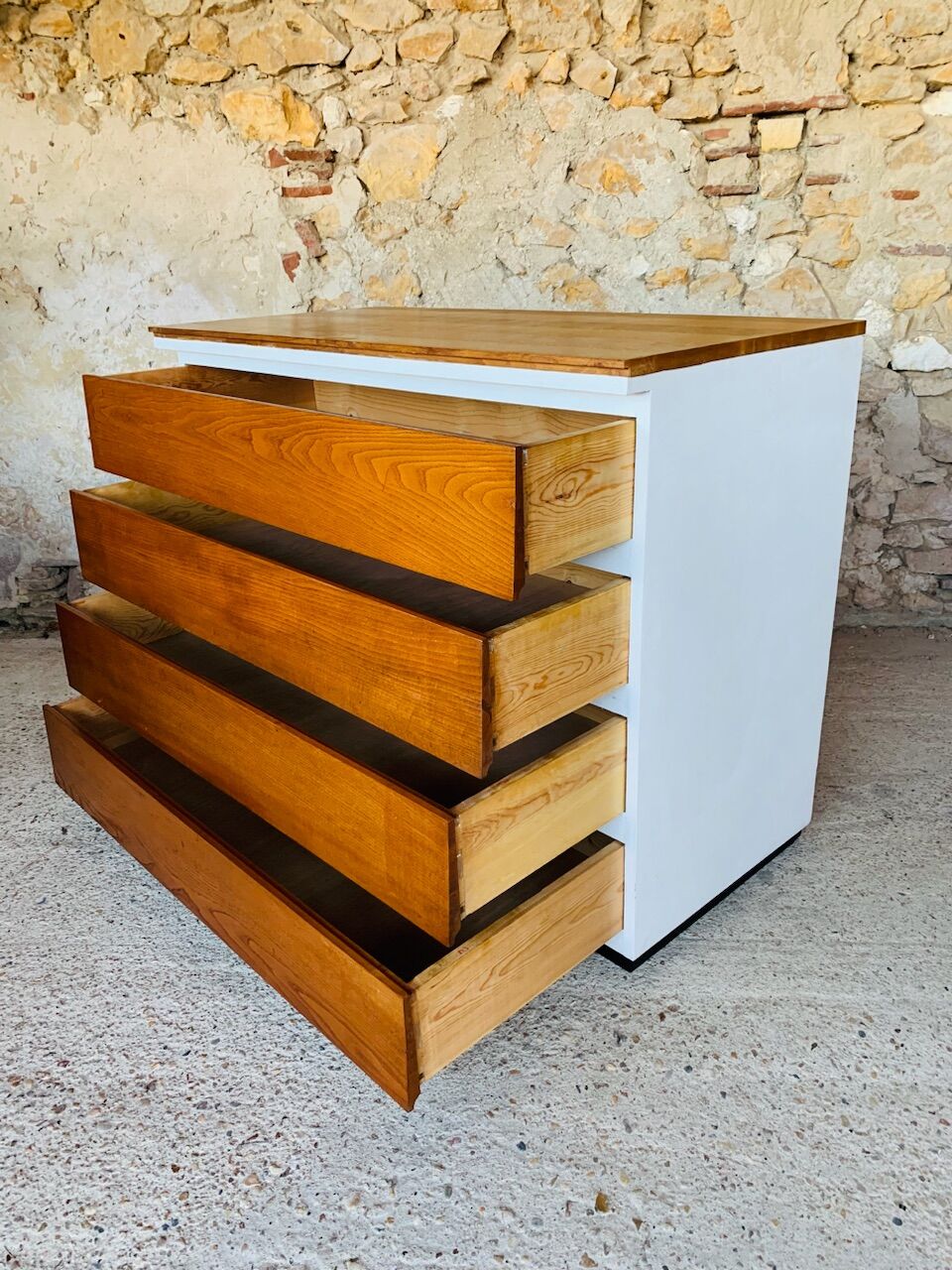 Vintage drawer loom cabinet, Circa 50's/60's