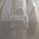 Ceiling lamp wall lamp old globe glass paste white model geometric decoration Ø 16 cm Art Deco 1930