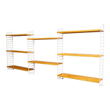 Étagère murale par Nisse Strinning pour String AB. Années 1950
