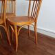 Trio de chaises bistrot vintage