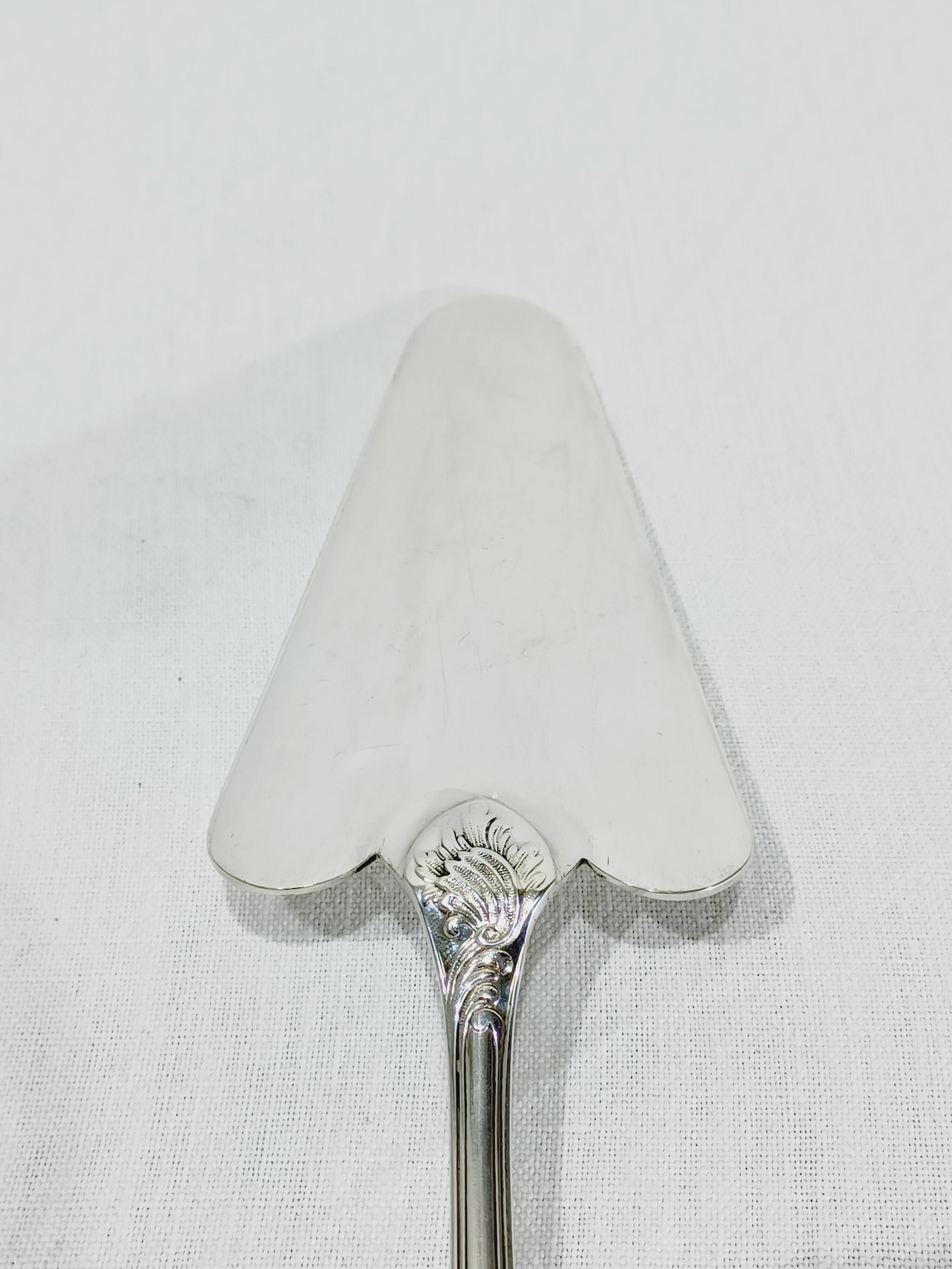 Christofle – Silver-Plated Metal Pie Server Marly Model