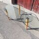 Table basse vintage bois et verre
