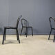 Postmodern Italian dining chairs set of 4 - 1980s