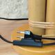 Vintage wooden table lamp – 1960s/70s