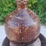 Cruche en terre cuite vernissée XIX ème