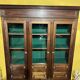Louis XVI style mahogany bookcase, 3 doors