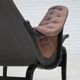 1970s, Swedish design by Bruno Mathsson, model "Pernilla",  leather.