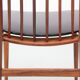 Suite of 6 rosewood bar chairs from Rio