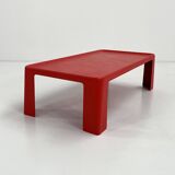 Table basse Amanta rouge par Mario Bellini pour C&B Italia, 1970