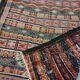 Carpet Berber kilim vintage 1970's handmade 145x250cm
