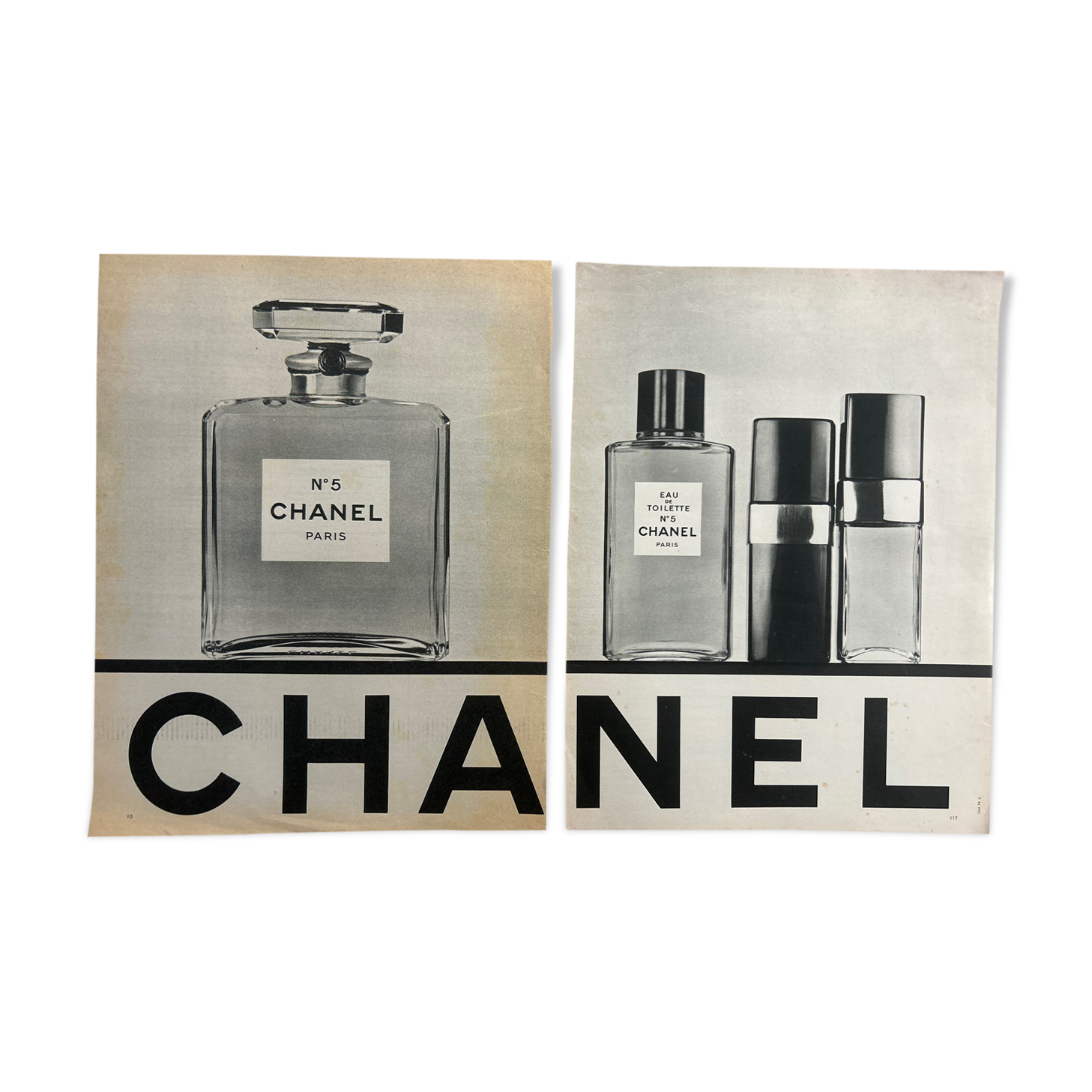 Lot of advertising posters