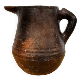 Old terracotta pitcher