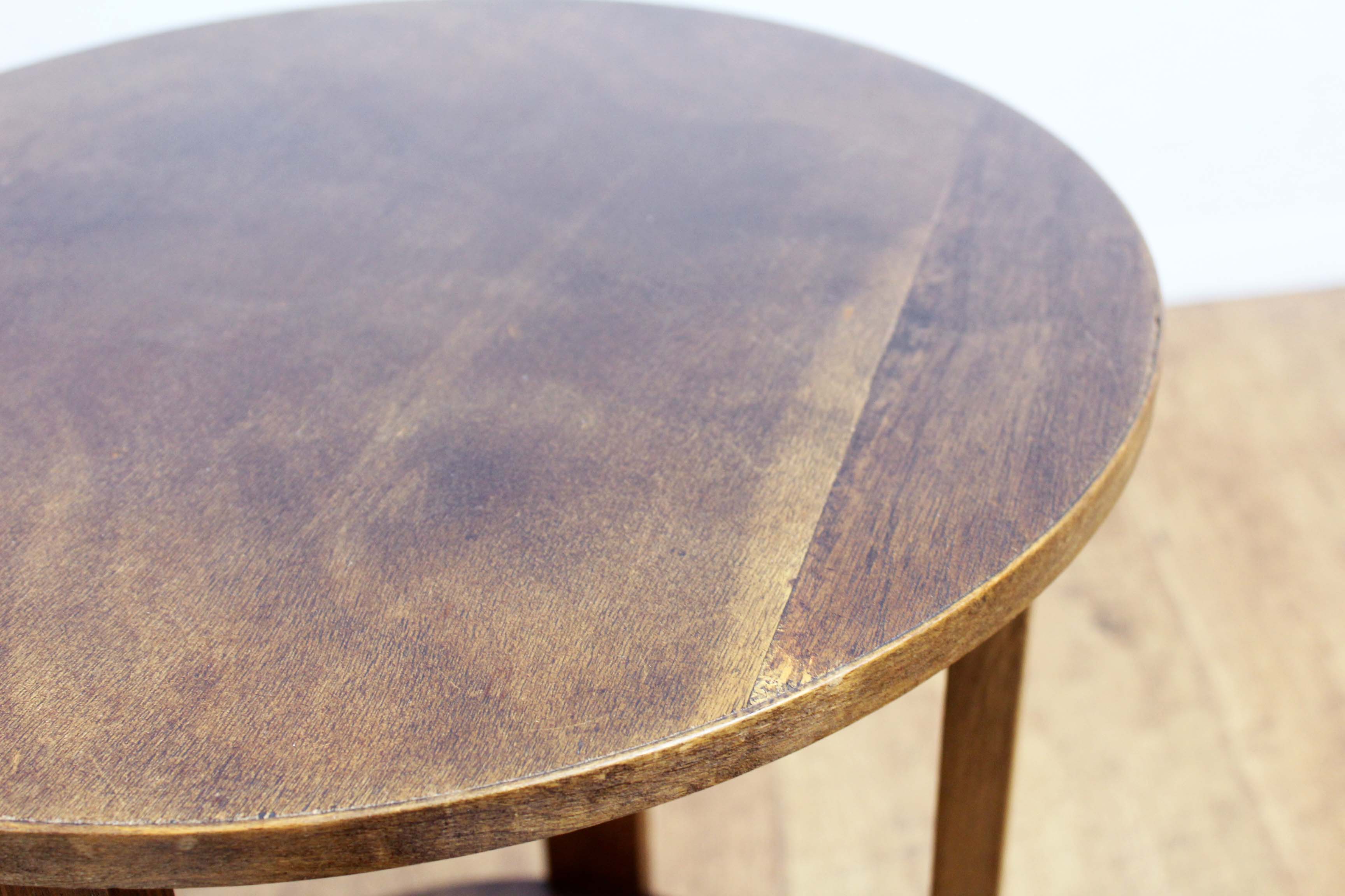 Harness or art deco side table