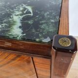 1960s sideboard in mahogany, glass and brass