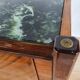 1960s sideboard in mahogany, glass and brass